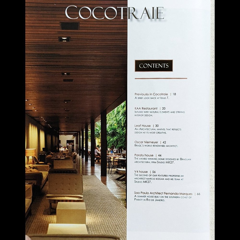 COCOTRAIE Brazil Tropical Luxury Interior Design Architecture, Issue No. 8 2013 - Picture 3 of 6